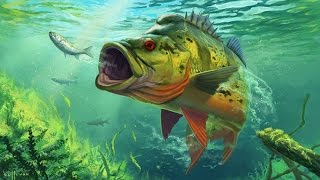 Fishing Planet 0.5.4 Флорида Уникальный Павлиний Басс