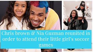 Chris Brown And Nia Guzman Have Managed To stay on Their Relationship because Of Daughter Royalty