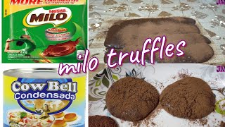 Famous MILO CONDENSED MILK TRUFFLES [2 INGREDIENTS] Net Worth
