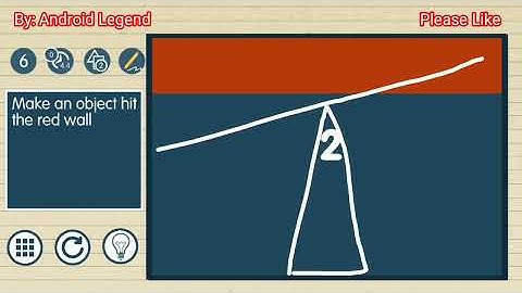 Brain on Line & Physics Level 6 All 3 stars Android Solution