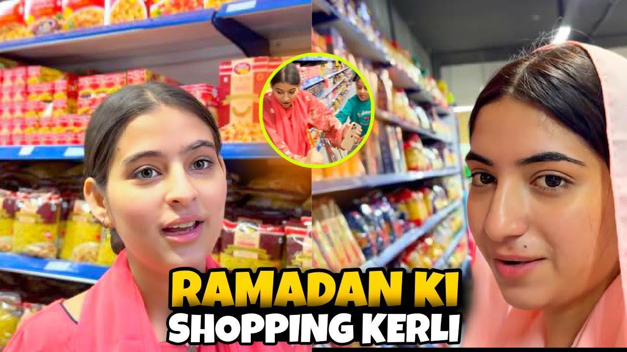 Ramadan ki shopping krli❤️|| Ramadan mubarak sabko✨🫶🏻