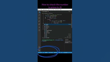 #JavaScript check the number is #prime
