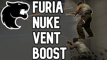 FURIA Vent Boost on Nuke (CS:GO Tricks)