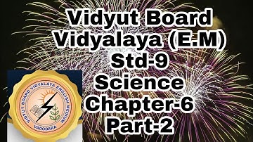 343.Std-9,Science,Chapter-6,Part-2 | Vidyut Board Vidyalaya | BHAGYESH THAKKAR