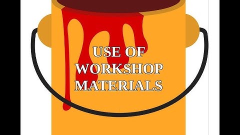 1. USE OF WORKSHOP MATERIALS | MAINTENANCE PRACTICES | MODULE 7 | WIIA |