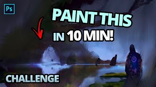 Paint This Concept Art in 10 Minutes