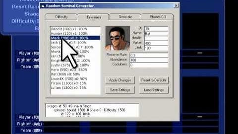 LF2 Random Survival Generator!