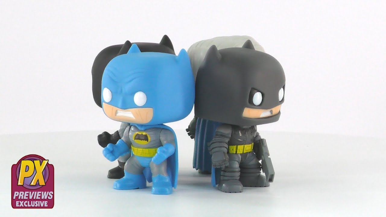 Batman: The Dark Knight Returns PREVIEWS Exclusive POP! Figures - YouTube
