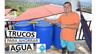 HOW TO MAKE A RAIN WATER COLLECTION SYSTEM AT HOME (tips to save water)