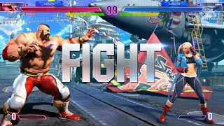 Street Fighter 6 🔥 PONGIEF (Zangief) Vs kurobuta (Cammy)🔥 Online Match's 06-03-2023