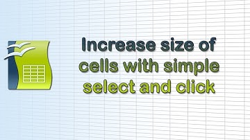 How to increase the size of many cells with overlapping text - all at once (Open Office 4)