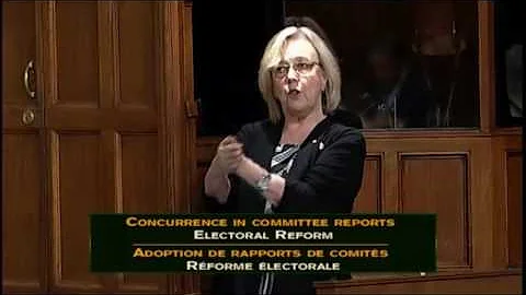Elizabeth May: Debate on Electoral Reform and MyDemocracy.ca