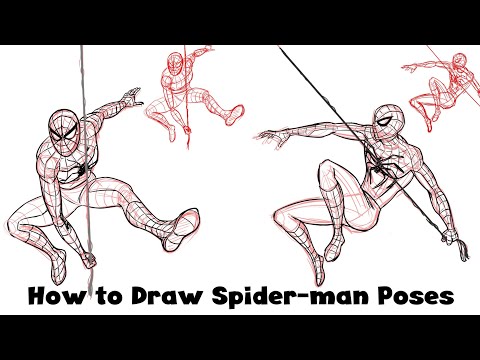 I drew some dynamic Spidey poses! (Digital, 2021) : r/Spiderman