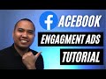 Facebook Ads Tutorial 2021 (Tagalog) - Engagement Campaign Objective