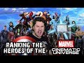 Ranking the Heroes of the Marvel Cinematic Universe