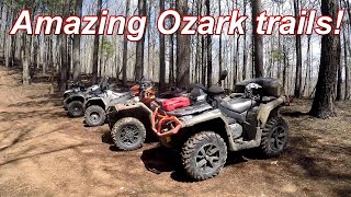 ATV trail ride through the Ozark forest. What did we find?