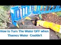 Day In My Life as a Plumber, How to Turn The water Off, Thames Water Cant !!