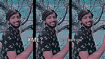 কিছু মানুষ ভাগ্যেই থাকে না 🙂💔|| omor tik tok xml video editing in alightmotion| XML BY JONY EDITZ|
