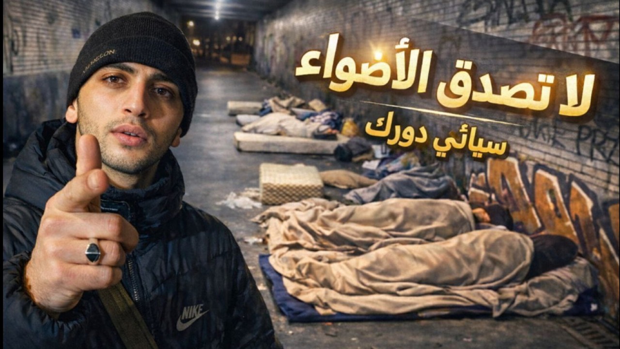 .1️⃣ فقد والديه… ثم أقسم ألا ينام 😪 فلسطيني تائه في بروكسل