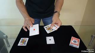Mc Donald's Aces Card Magic