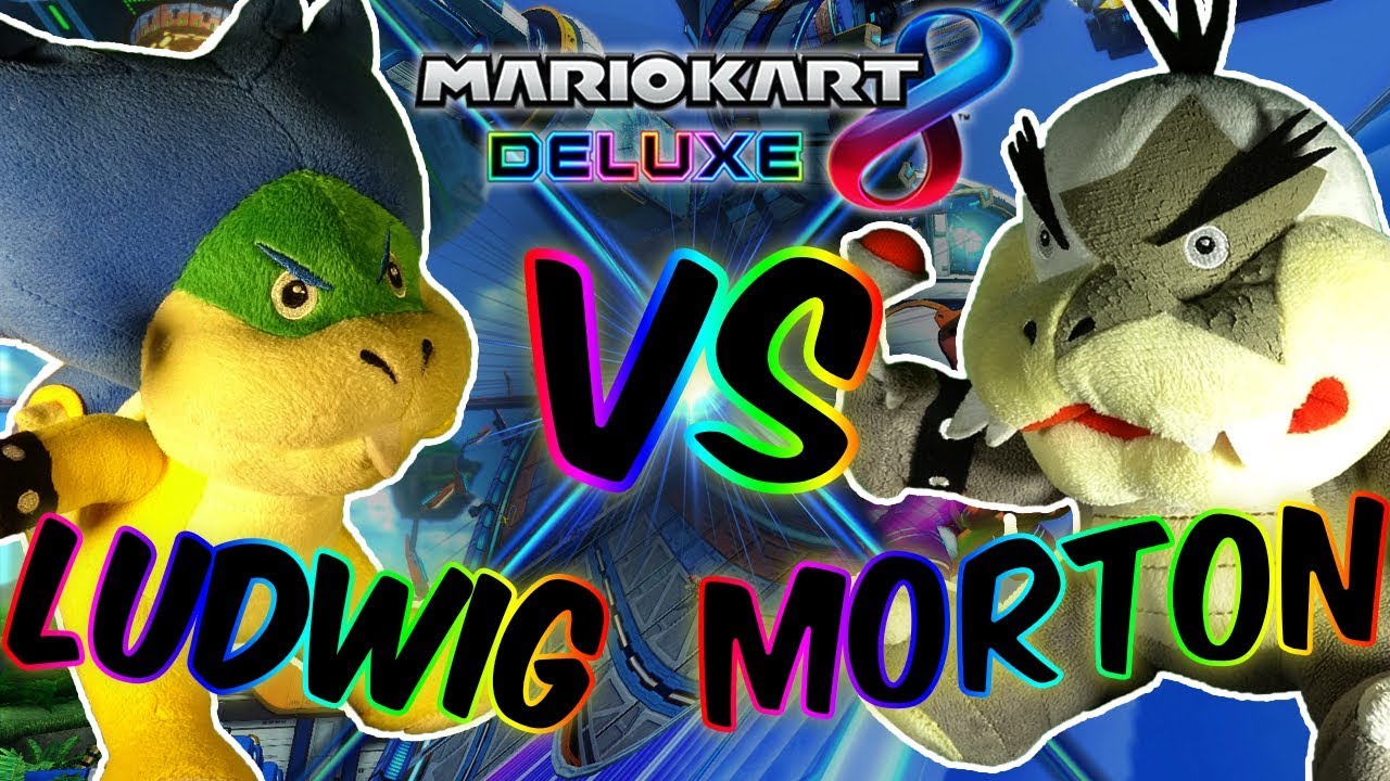 ABM: Людвиг против Мортона !! Mario Kart 8 Deluxe !! Гонки и битвы !! HD