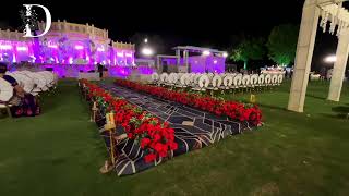 Luxury Ivory & Golden Reception Decor | Roman Stage Setup | Lahriya Resort, Jodhpur | New Rankawat screenshot 5