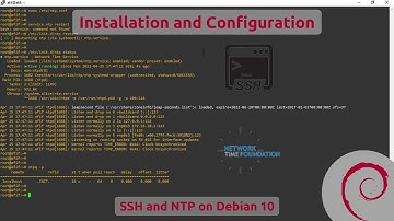 #3 - Instalasi dan Konfigurasi SSH dan NTP Server di Debian 10