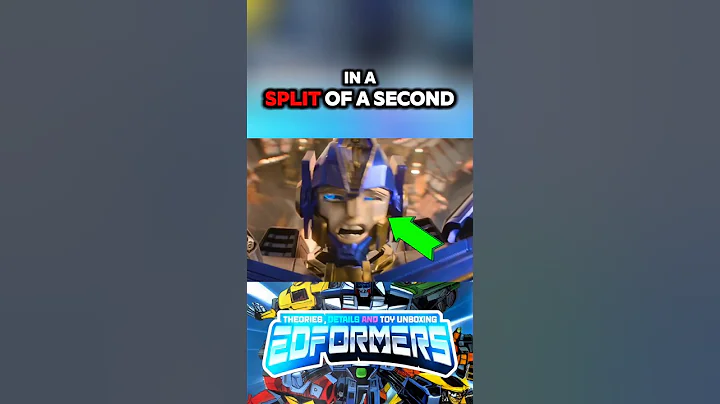 Funny detail on Sentinel Prime in Transformers One ! #edformers #transformers