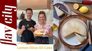 Lemon Olive Oil Cake - Gluten \& Dairy Free