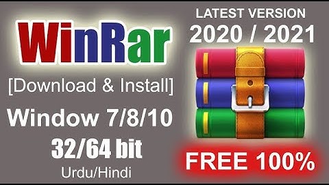 how to download winrar 32/64 bit |The helper|