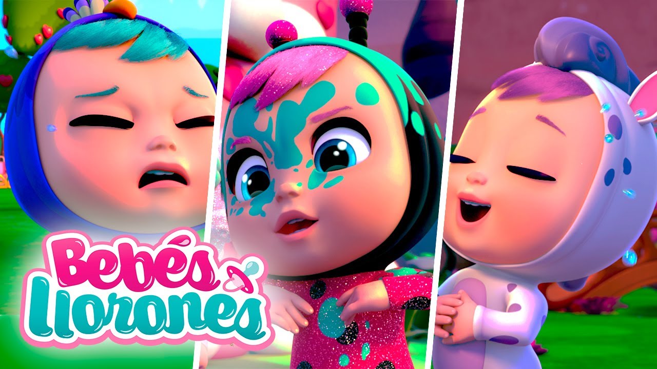 🤩 TODOS los EPISODIOS de 😲 Bebes Llorones en español | Caricaturas y canciones para bebes