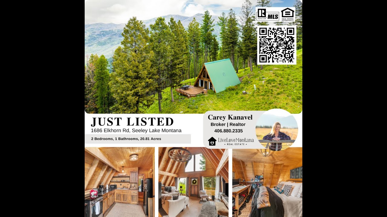 1686 Elkhorn Rd Seeley Lake MT - YouTube