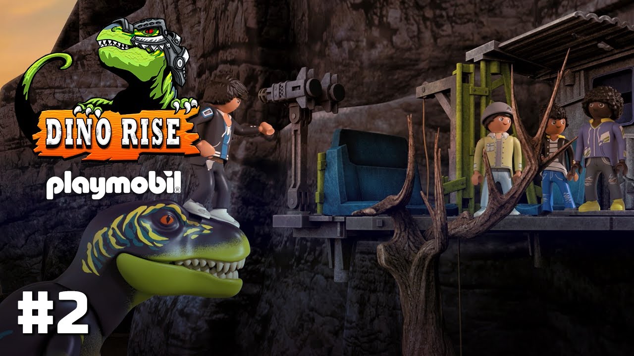 Dino Rise - The Legend of Dino Rock  Episode 2 I English I PLAYMOBIL  Series for Kids 