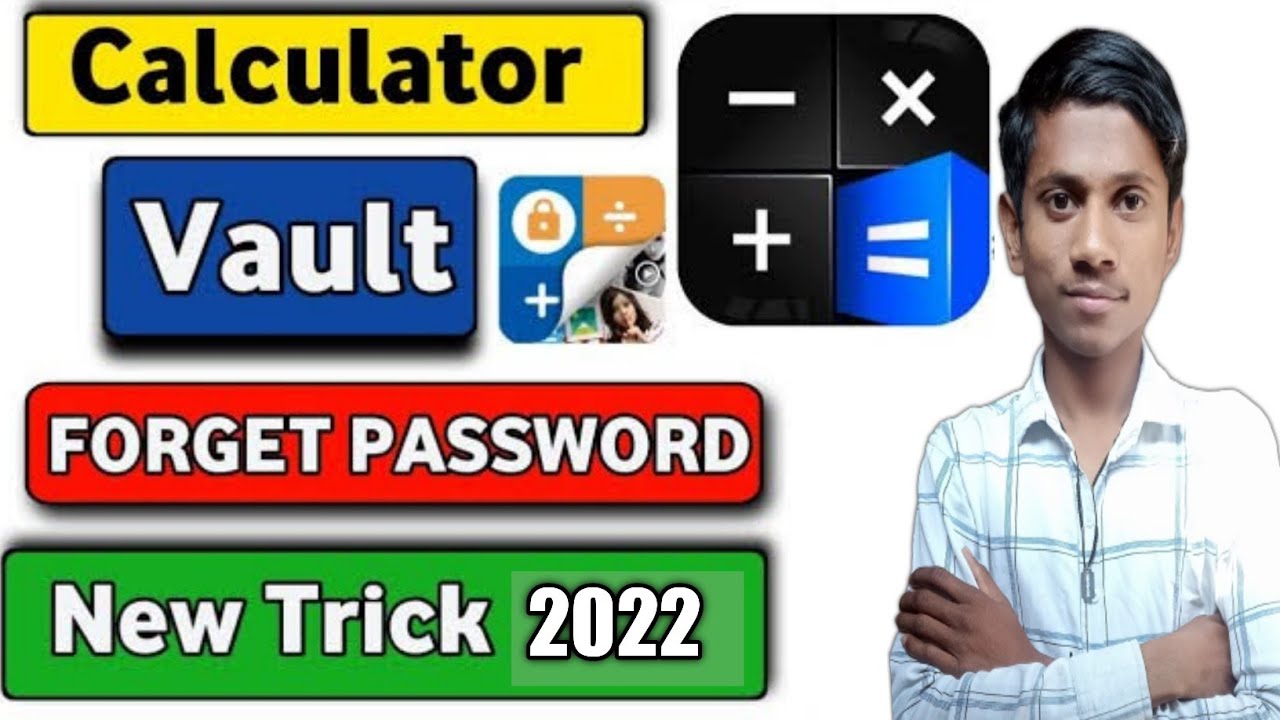 How To Reset Your Password From Calculator Hide App Hidex 