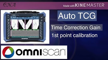 PAUT(Phased Array UT) TCG 1st point calibration