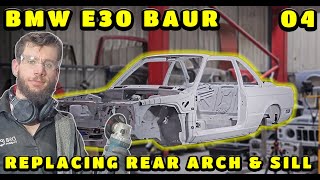 Splentastula! Replacing The Rear Arch & Sill On The E30 Baur - Lots Of Hidden Rust!