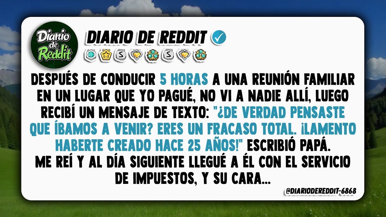 Me llegó un mensaje hiriente  '¿En serio creíste que vendríamos  ¡Eres un fracaso total!'