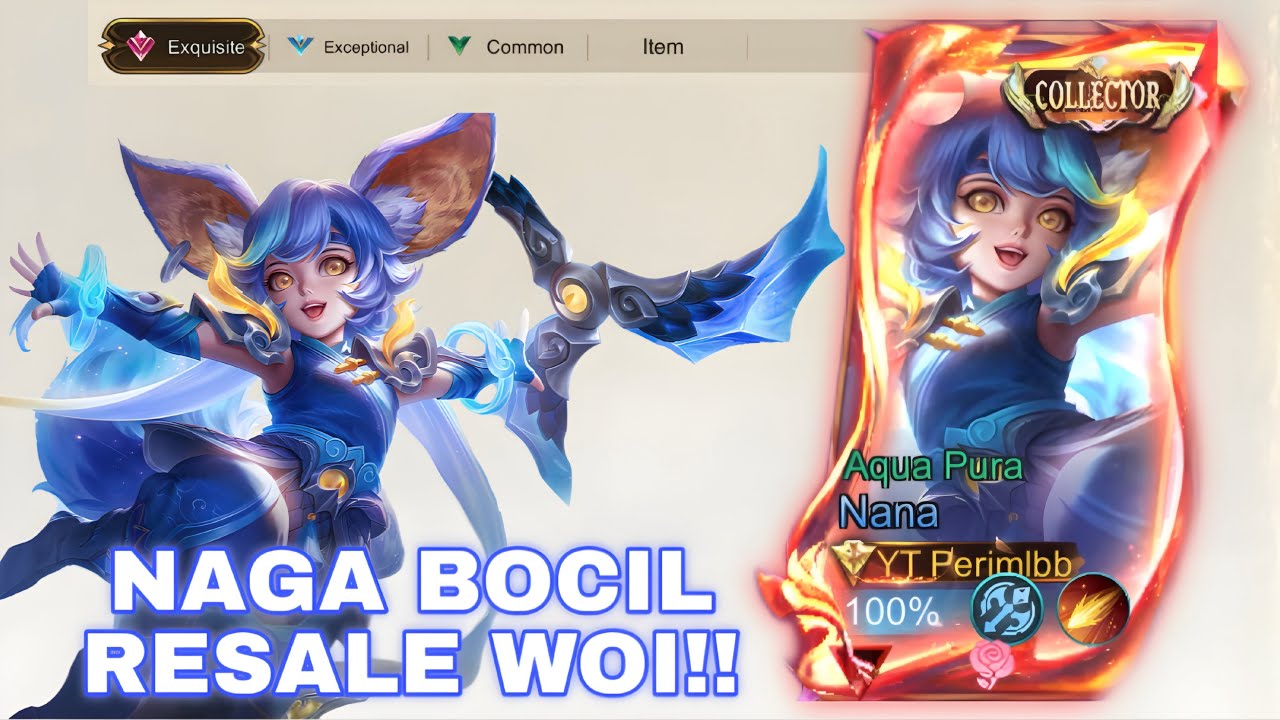 NANA NAGA DI RESALE TAPI KOK KEK GINI YA😭