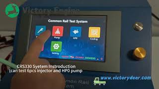 CRS330  Common Rail Injector and pump tester