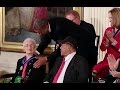 &quot;Hidden Figures&quot; Katherine Johnson Awarded Presidential Medal Of Freedom In 2015