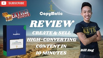 CopyMatic Review⚡ CREATE & SELL HIGH-CONVERTING CONTENT IN 10MINS⚡ GRAB WITH MY CUSTOM BONUSES TODAY