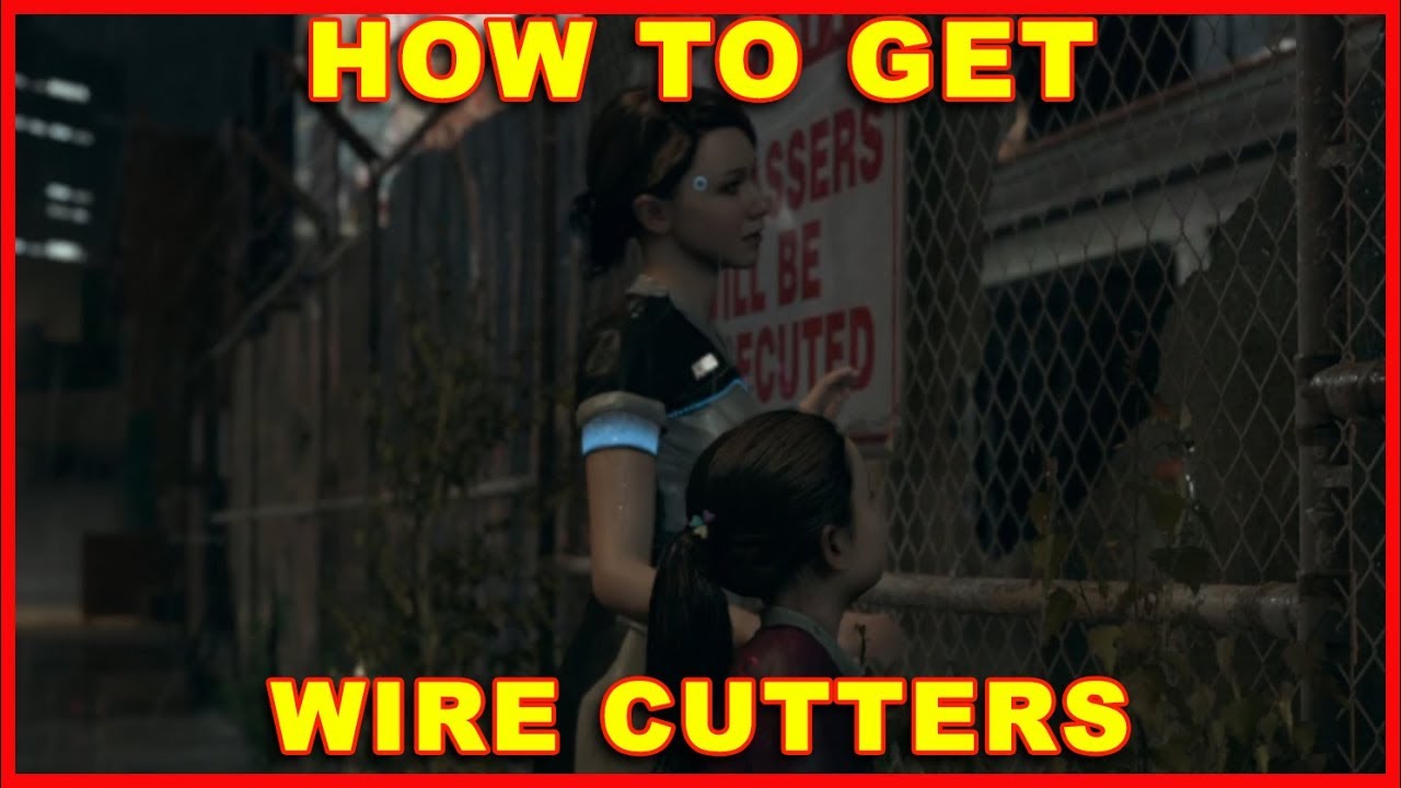 Detroit Human How to Get Wire Cutters (Kara) YouTube