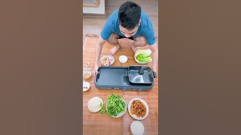 Nướng lẩu 2 trong 1 | Monkey Vlogg