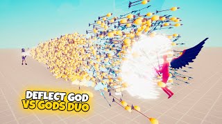 DEFLECT GOD vs GODS DUOS | TABS Totally Accurate Battle Simulator Gameplay