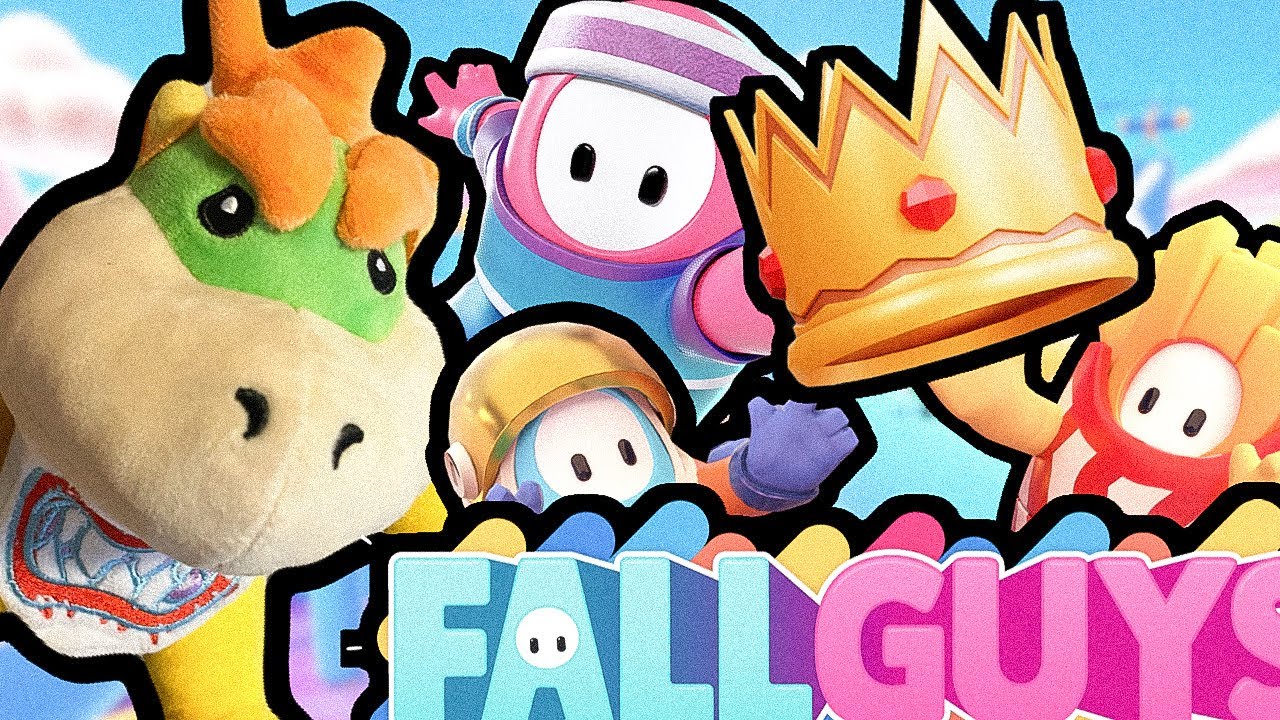 Mario and pals- Bowser Jr plays Fall Guys!
