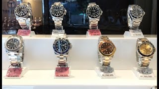 Rolex Watches in the Slums of Osaka, Japan