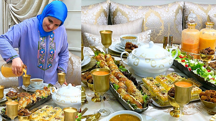 اول فطور رمضان عشاء او سحور بداكشي اللي يبغي خاطرك بين الحلو والمالح دجاج مغربي بشكل جديد عصير...