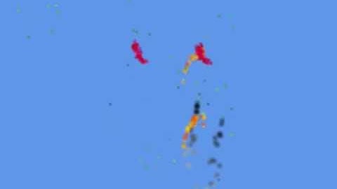 XNA Particle Engine - video 1