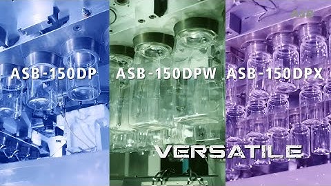 ASB-150 Series 1-Step Injection Stretch Blow Molding Machines from Nissei ASB