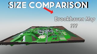 Roblox Map Size Comparison 🏆 (Brookhaven, Pls Donate, Da Hood, and More!)